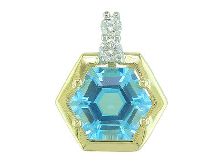 14KTT Amethyst Dia Dia-PE3926