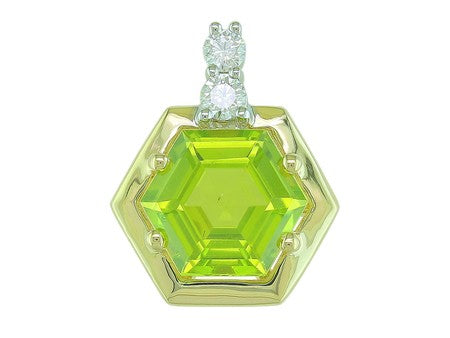 14KTT Amethyst Dia Dia-PE3926