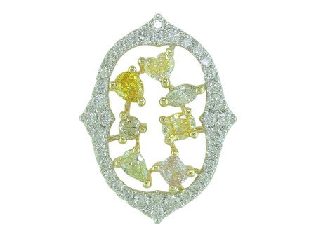 14KTT Natural Fancy Color Diamond-PG3556