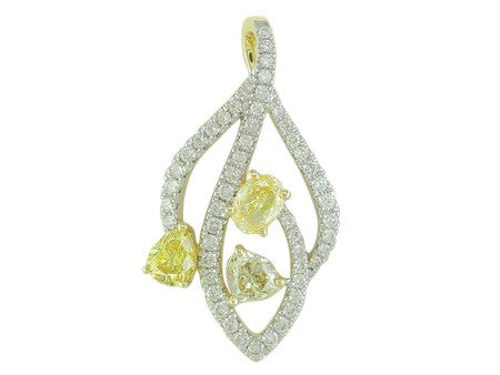 14KY+W Natural Fancy Color Diamond-PG3564