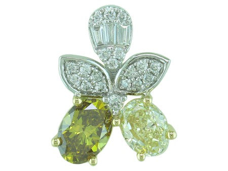 14KTT Natural Fancy Color Diamond Dia Dia-PG5017