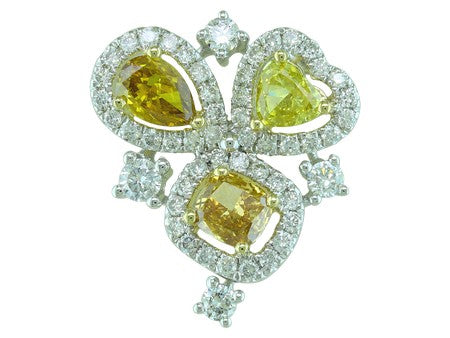 14KTT Natural Fancy Color Diamond Dia Dia-PG5090