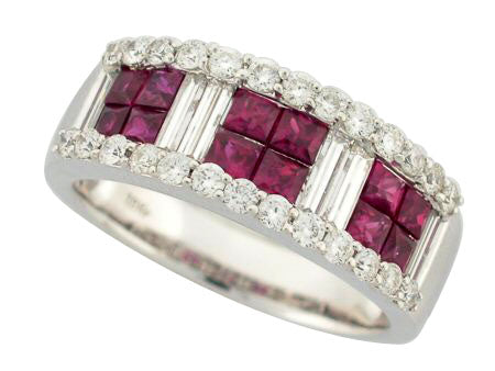 18KW Ruby Dia Dia-R13528