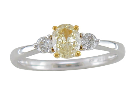 14KTT Natural Fancy Color Diamond-R14117