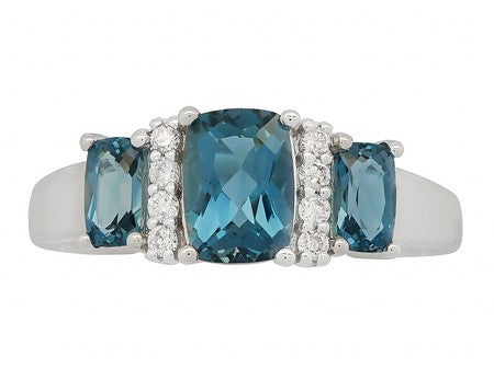 14KW Garnet Dia Dia-R14756