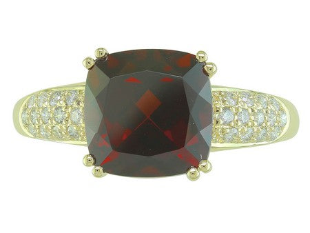 14KW London Blue Topaz Dia Dia-R14943