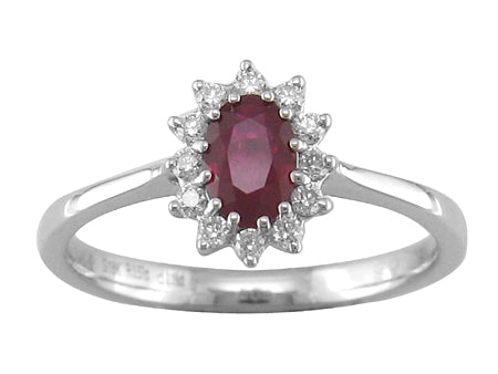 14KY Created Alexandrite Dia Dia-R15521