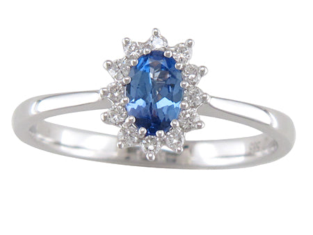 14KY Created Alexandrite Dia Dia-R15521