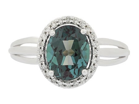 14KW Peridot Dia Dia-R17347