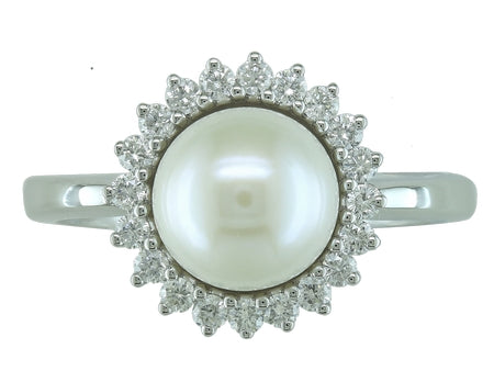 14KY Pearl Dia Dia-R19177