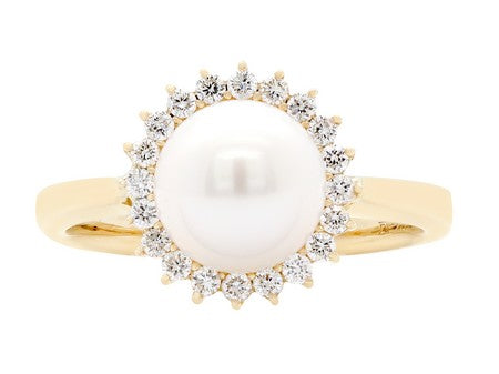 14KY Pearl Dia Dia-R19177