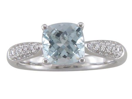 14KW Amethyst Dia Dia-R20387