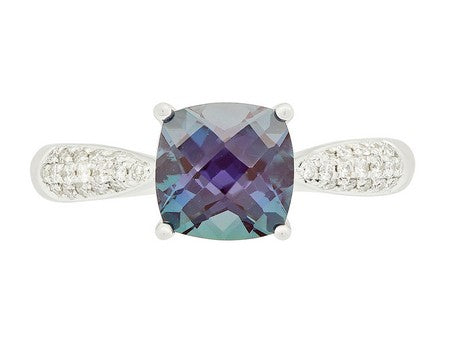 14KW Amethyst Dia Dia-R20387