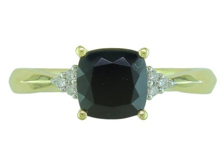 14KW London Blue Topaz Dia Dia-R20388