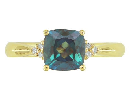 14KW London Blue Topaz Dia Dia-R20388