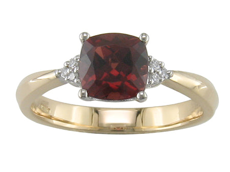 14KW London Blue Topaz Dia Dia-R20388