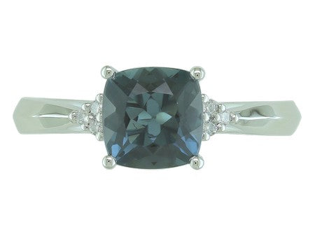 14KW London Blue Topaz Dia Dia-R20388