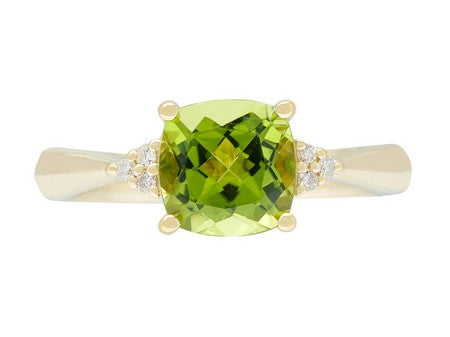 14KW London Blue Topaz Dia Dia-R20388