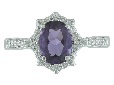 14KW London Blue Topaz Dia Dia-R28786