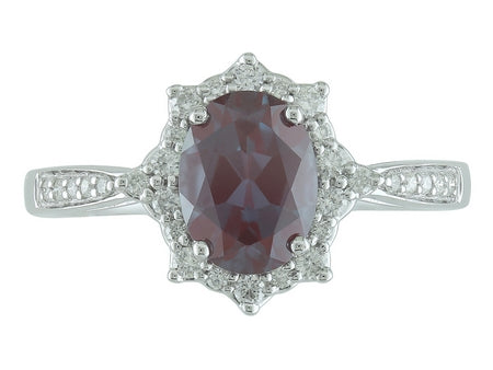 14KW London Blue Topaz Dia Dia-R28786