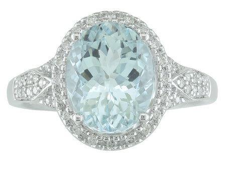 14KW B-Topaz Dia Dia-R30237