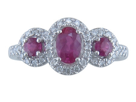 14KW Ruby Dia Dia-R30509