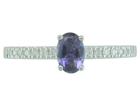 14KW Iolite Dia Dia-R33035