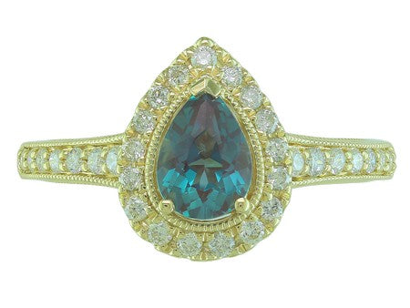 14KW Amethyst Dia Dia-R33568