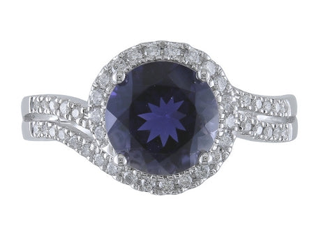 14KW Iolite Dia Dia-R34380