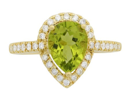 14KW Aquamarine Dia Dia-R34381