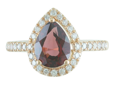 14KW Aquamarine Dia Dia-R34381