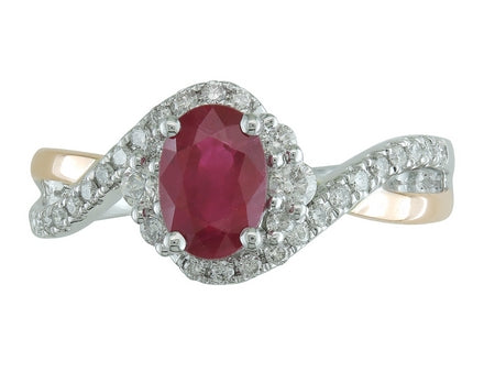 14KTTWP Ruby Dia Dia-R34582