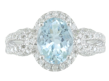 14KP Morganite Dia Dia-R34597