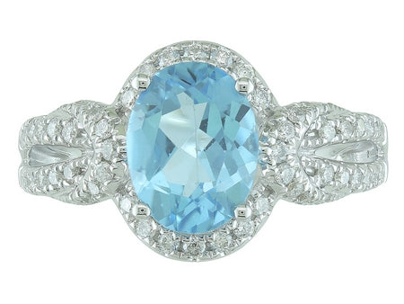 14KP Morganite Dia Dia-R34597