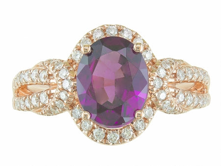 14KP Morganite Dia Dia-R34597