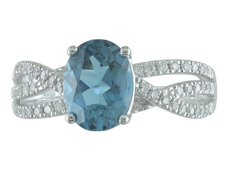 14KP Rhodolite Garnet Dia Dia-R34703