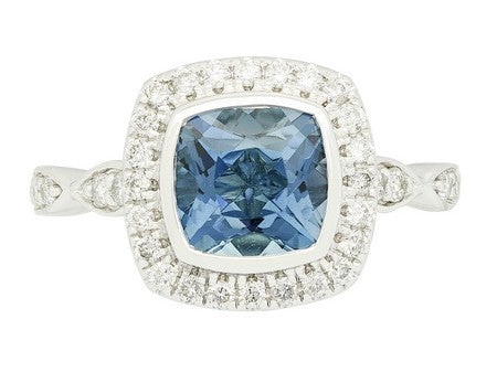 14KW Amethyst Dia Dia-R34779