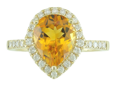 14KY Rhodolite Garnet Dia Dia-R34817