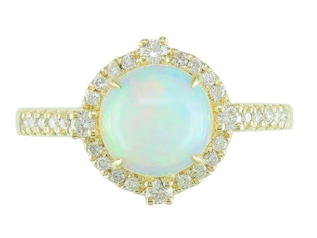 14KW Opal Dia Dia-R34841