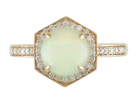 14KW Opal Dia Dia-R34843