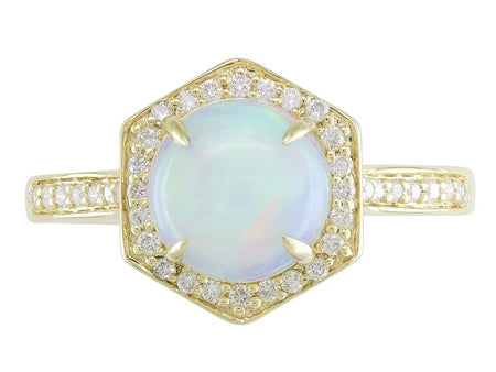 14KW Opal Dia Dia-R34843