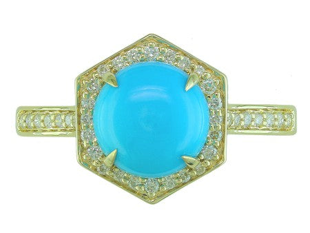 14KW Opal Dia Dia-R34843