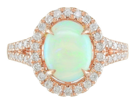 14KW Turquoise Dia Dia-R34847