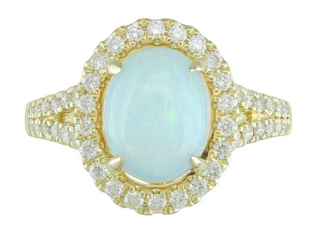 14KW Turquoise Dia Dia-R34847