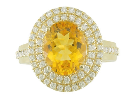 14KW B-Topaz Dia Dia-R34872