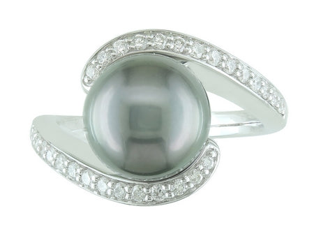 18KW Tahitian Pearl Dia Dia-R34915