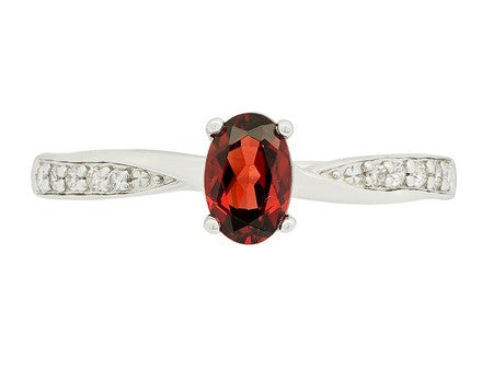 14KW White Topaz Dia Dia-R35345