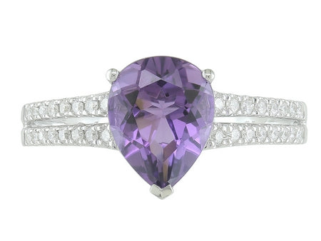 14KW Rhodolite Garnet Dia Dia-R35349