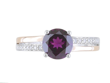 14KTT Citrine Dia Dia-R35353