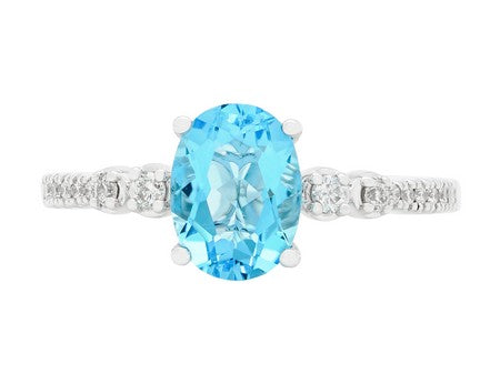 14KY Peridot Dia Dia-R35363